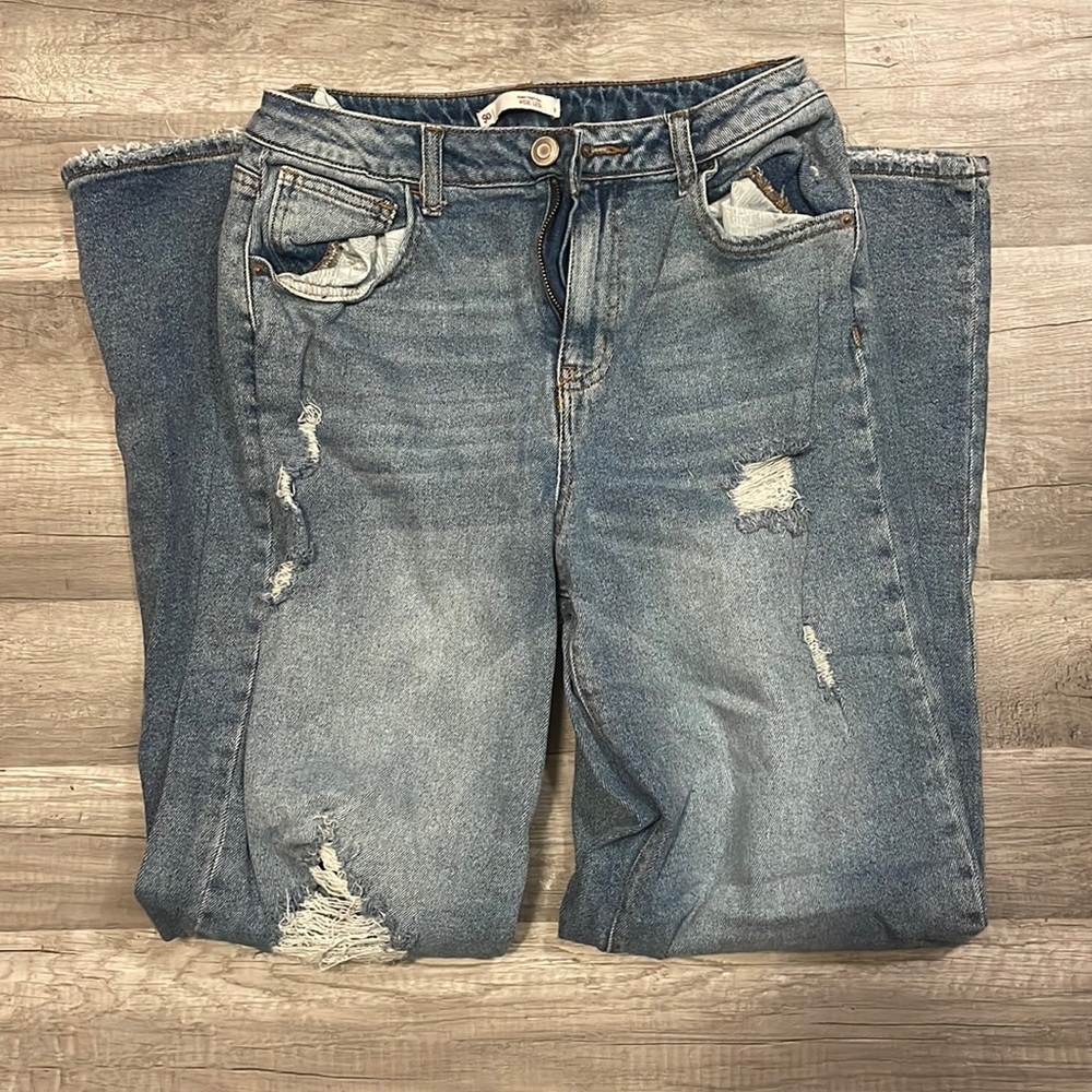 Size 9 wide leg jeans